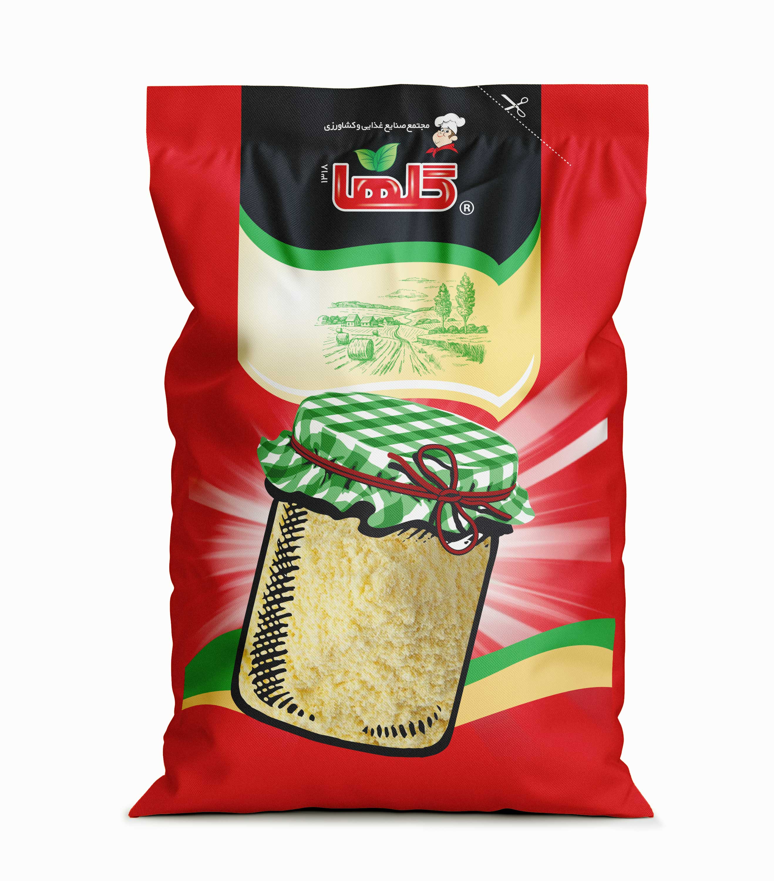 آرد ذرت _ نیم کیلویی
